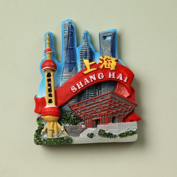 Shanghai Bund Landmark Refrigerator Magnet - 2024 Souvenir - Image 44