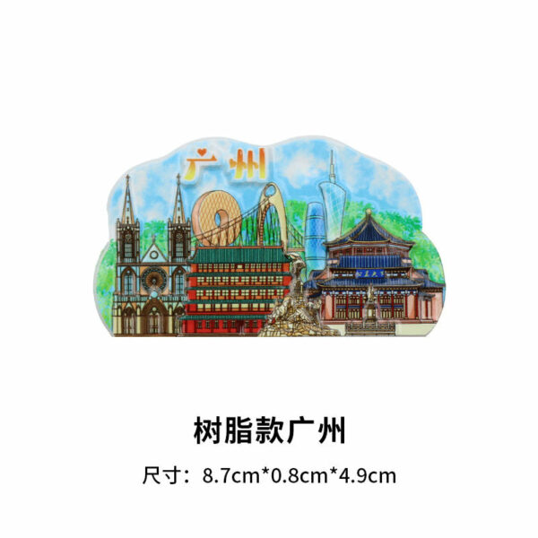 Guangzhou Refrigerator Stickers - Cantonese Morning Tea Souvenirs - Image 28