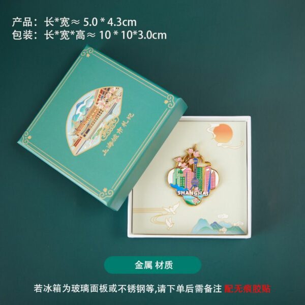 Shanghai Bund Landmark Refrigerator Magnet - 2024 Souvenir - Image 17