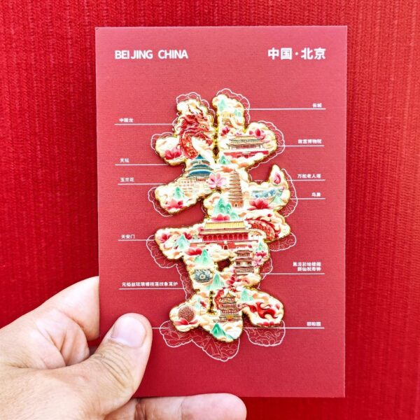 Beijing Refrigerator Sticker - Temple of Heaven Souvenir - Image 3