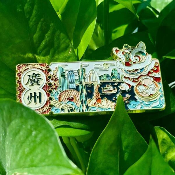 Guangzhou Metal Refrigerator Sticker - Magnetic Travel Souvenir - Image 5