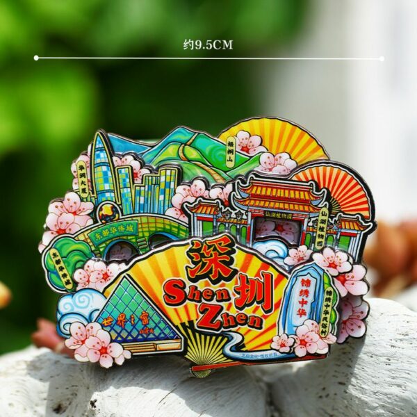 Guangdong Metal Travel Refrigerator Sticker - Image 5