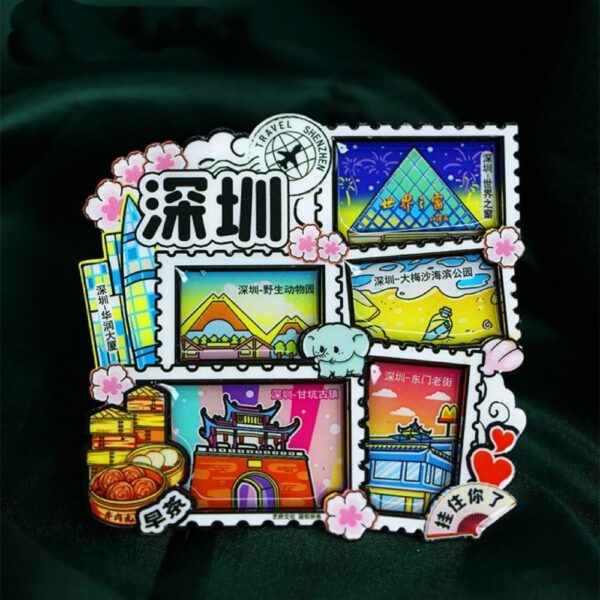 Guangdong Metal Travel Refrigerator Sticker - Image 10