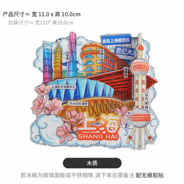 Shanghai Bund Landmark Refrigerator Magnet - 2024 Souvenir - Image 32