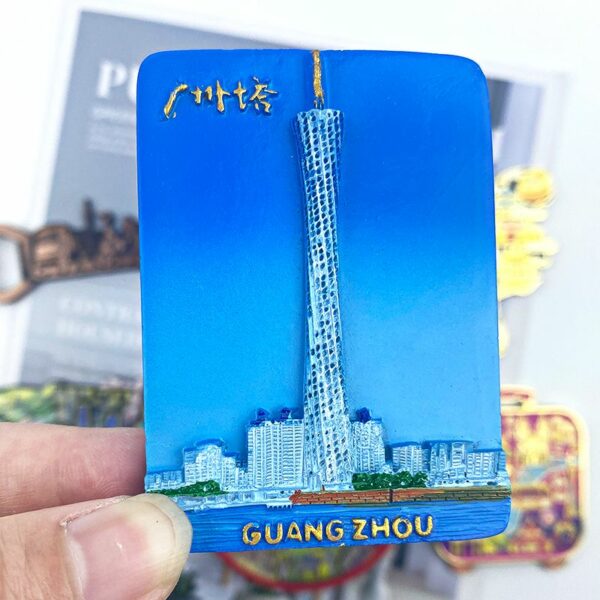 Guangzhou Refrigerator Stickers - Cantonese Morning Tea Souvenirs - Image 2